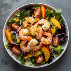 Shrimp and Nectarine Salad