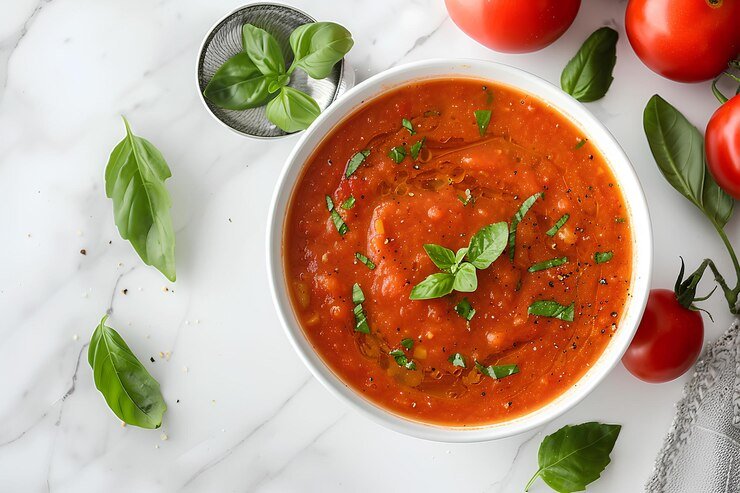 Tomato Basil Soup Recipe