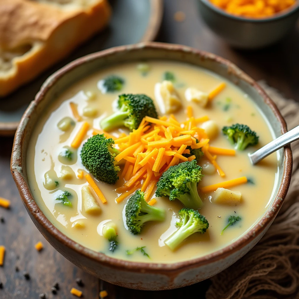 Broccoli Cheddar Soup Recipe